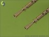 Master SM-35-002 Browning M2 aircraft .50 caliber (12.7mm) barrels with flash hiders (2pcs)
